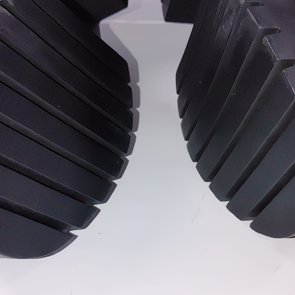 Madden Girl Black Patent Platform Loafers - Picture 4 of 14